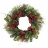 New ⌛ 24" Pine, Magnolia Leaf & Pinecone Wreath by Ashland® ????
