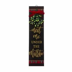 Brand new ???? Assorted 24'' Meet Me Mistletoe Wall Sign by Ashland® ???? -Ashland Sales 10698973 3