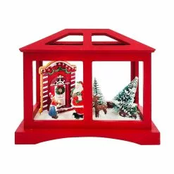 Flash Sale ???? 8'' Red House with ???? Christmas Tree Tabletop Décor by Ashland® ????
