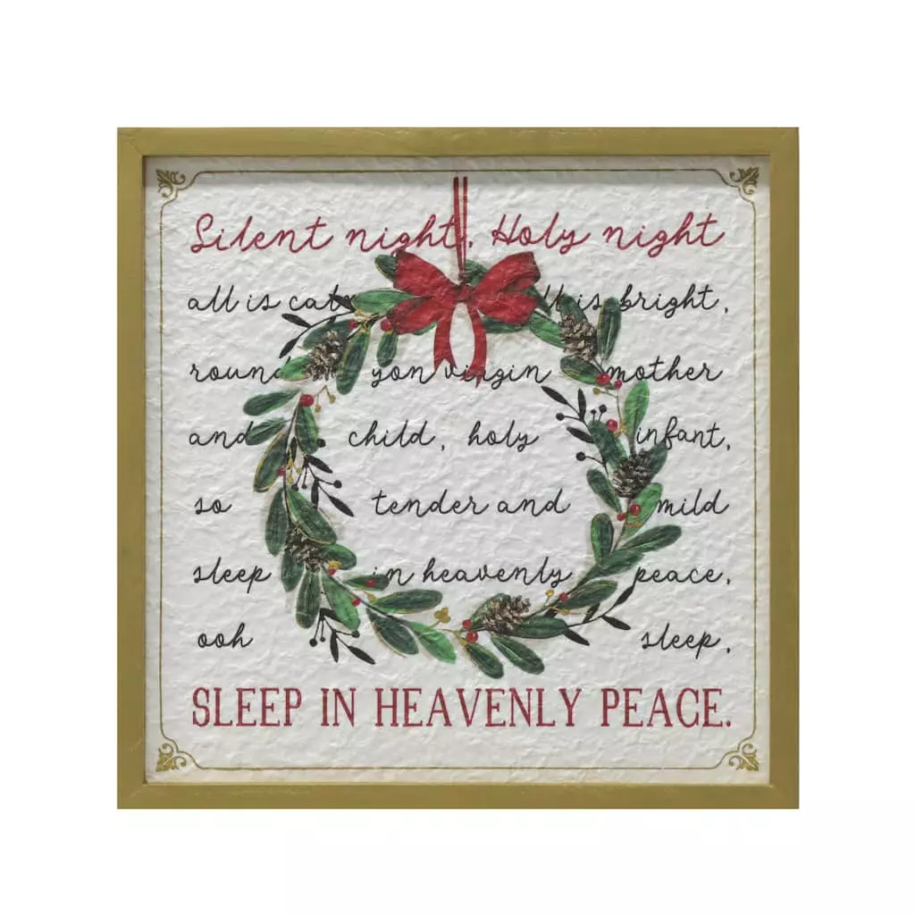 Cheapest ???? Assorted 14" Mistletoe Wall Frame by Ashland® ???? 4 Cheapest ???? Assorted 14" Mistletoe Wall Frame by Ashland® ???? - Image 2