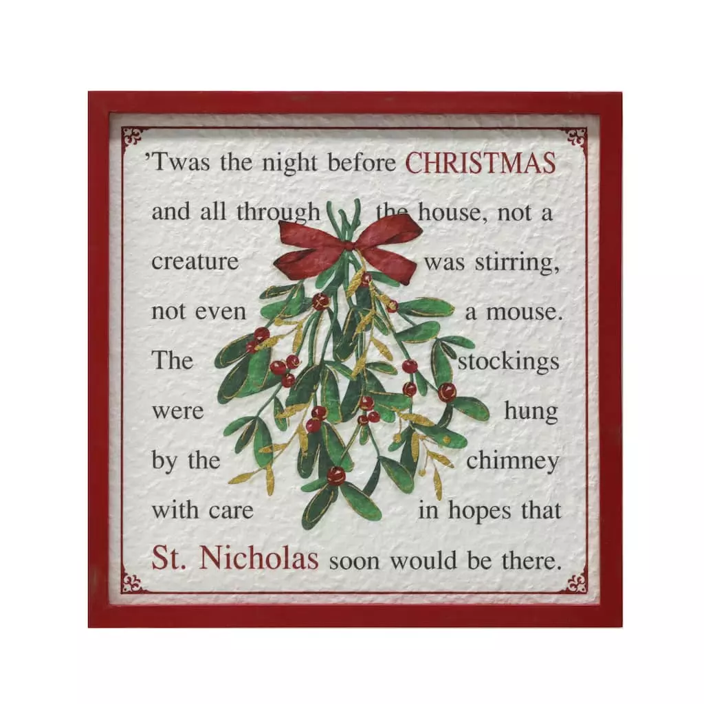 Cheapest ???? Assorted 14" Mistletoe Wall Frame by Ashland® ???? 5 Cheapest ???? Assorted 14" Mistletoe Wall Frame by Ashland® ???? - Image 3
