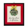 Brand new ???? 12'' Sparkly Bow Mistletoe Wall Décor by Ashland® ???? -Ashland Sales 10698985 1