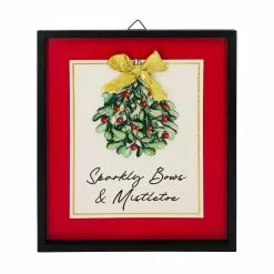 Brand new ???? 12'' Sparkly Bow Mistletoe Wall Décor by Ashland® ????