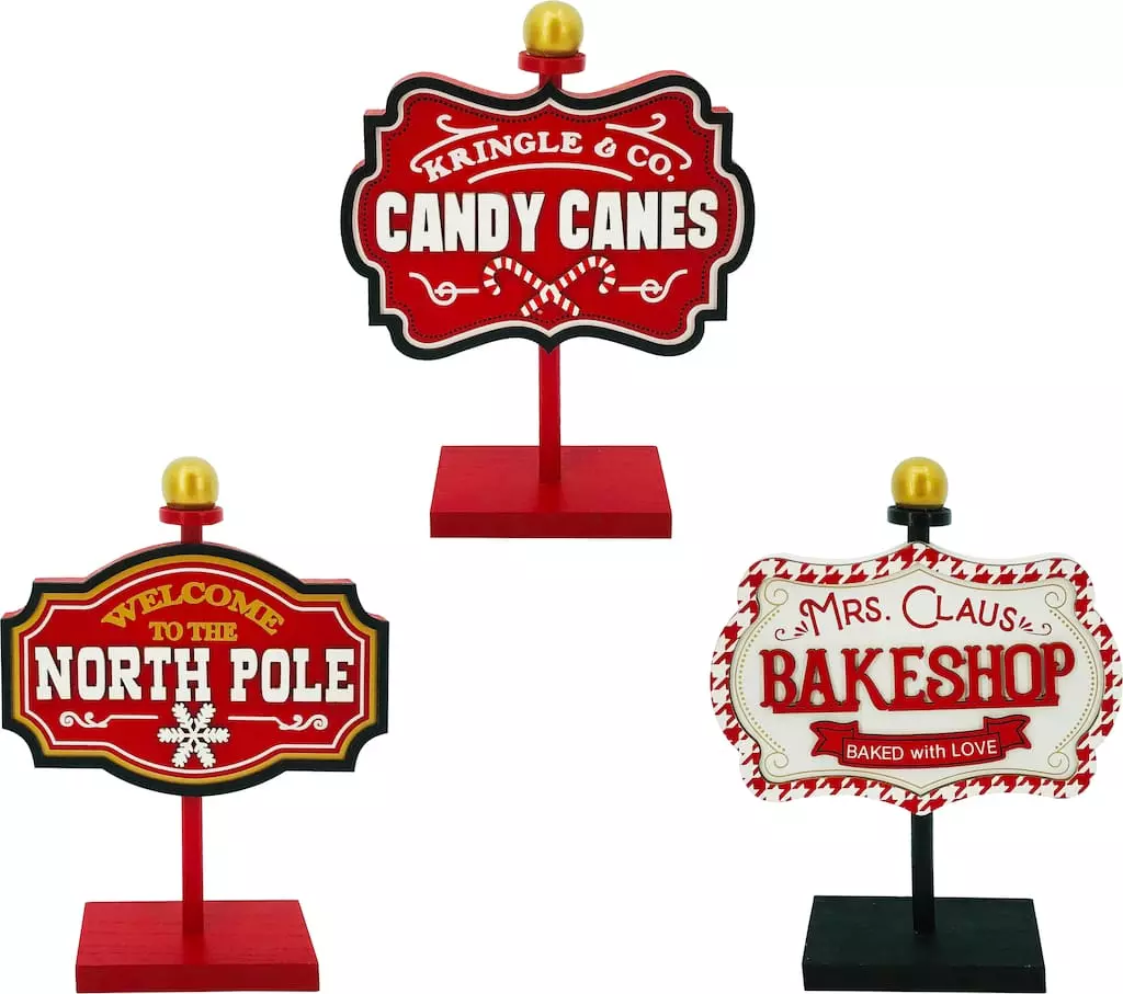Budget ???? Assorted 9'' ???? Christmas Sign with Stand Tabletop Décor by Ashland® ✨ 3 Budget ???? Assorted 9'' ???? Christmas Sign with Stand Tabletop Décor by Ashland® ✨