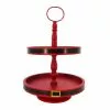 Budget ???? 14'' Red 2-Tier Tray Tabletop Décor by Ashland® ???? -Ashland Sales 10698995 1