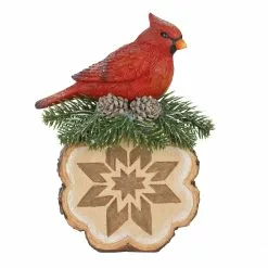 Brand new ???? 7.5" Cardinal on Stump Tabletop Accent by Ashland® ⌛