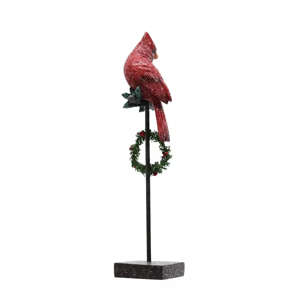New ⌛ 10.5" Red Cardinal on Tabletop Stand by Ashland® ❤️ 4 New ⌛ 10.5" Red Cardinal on Tabletop Stand by Ashland® ❤️ - Image 2