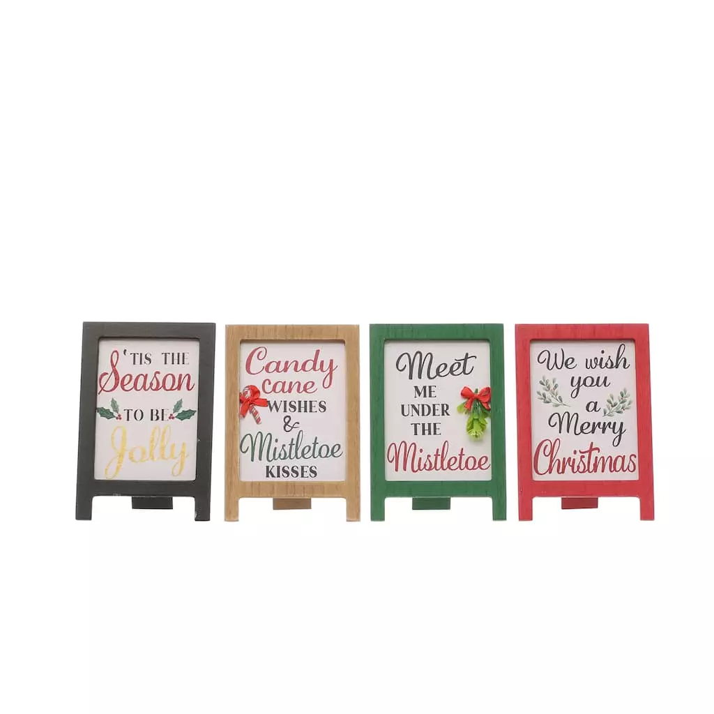 Cheap ⌛ Assorted ???? Christmas Easel Tabletop Décor by Ashland® ???? 3 Cheap ⌛ Assorted ???? Christmas Easel Tabletop Décor by Ashland® ????