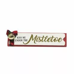 Buy ???? Assorted 11" Mistletoe & Tis The Season Tabletop Sign by Ashland® ???? -Ashland Sales 10699018 2
