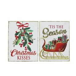 Budget ???? Assorted 8" Mistletoe Tabletop Sign by Ashland® ⌛