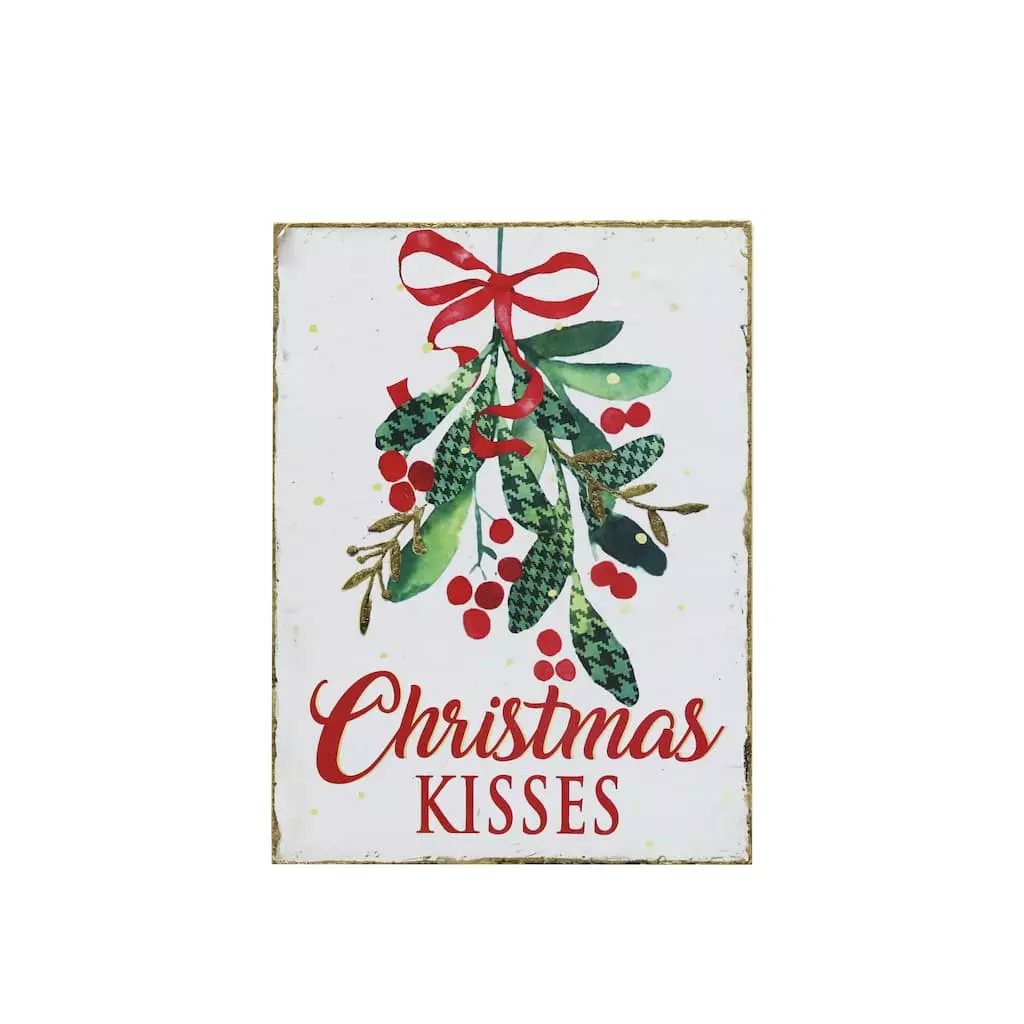 Budget ???? Assorted 8" Mistletoe Tabletop Sign by Ashland® ⌛ 4 Budget ???? Assorted 8" Mistletoe Tabletop Sign by Ashland® ⌛ - Image 2