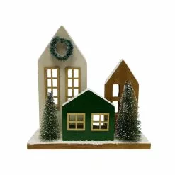 Flash Sale ???? Assorted 9.5" ???? Christmas Cottage House by Ashland® ⭐ -Ashland Sales 10699028 3