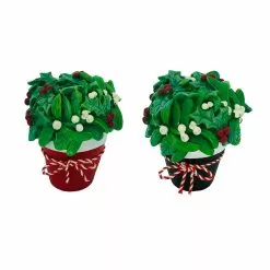 New ???? Assorted 5'' Potted Artificial Mistletoe Tabletop Décor by Ashland® ❤️