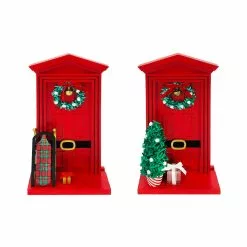 Best deal ???? Assorted 12.4'' Door with Santa Belt Tabletop Décor by Ashland® ✔️