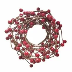 New ⌛ 5ft. Red Berry Coiled Garland by Ashland® ???? -Ashland Sales 10699053 5