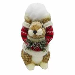 Promo ⭐ 9" Snowball-Throwing Squirrel Accent by Ashland® ????