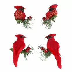 Deals ???? Cardinals on Pine Branch Accents by Ashland®, 4ct. ????