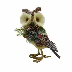 Promo ???? 8" Brown ???? Christmas Owl Accent by Ashland® ????