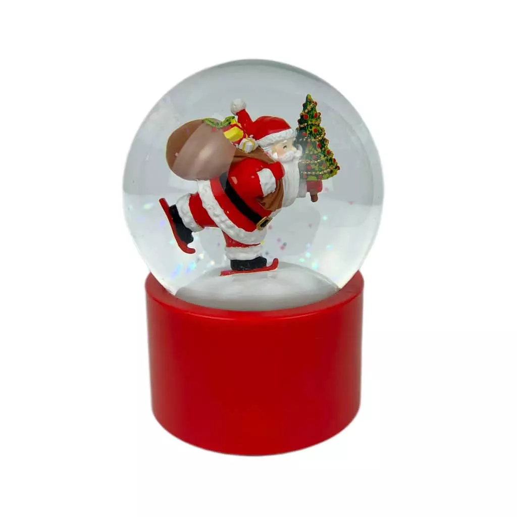 New ✔️ 6" Santa with Bag Water Globe Tabletop Accent by Ashland® ⌛ 4 New ✔️ 6" Santa with Bag Water Globe Tabletop Accent by Ashland® ⌛ - Image 2