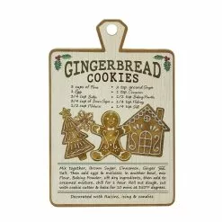 New ???? Gingerbread Cookies Recipe Wall Hanging by Ashland® ????