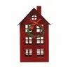 Hot Sale ⌛ 10" Red House With Wreath Tabletop Decoration by Ashland® ???? -Ashland Sales 10699287 1