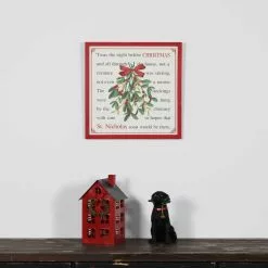 Hot Sale ⌛ 10" Red House With Wreath Tabletop Decoration by Ashland® ???? -Ashland Sales 10699287 3