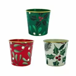 Flash Sale ???? Assorted 4'' Mistletoe Bucket ???? Christmas Tabletop Décor by Ashland® ????