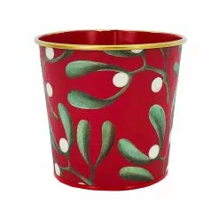 Flash Sale ???? Assorted 4'' Mistletoe Bucket ???? Christmas Tabletop Décor by Ashland® ???? -Ashland Sales 10699293 4