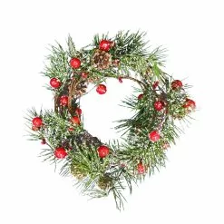 Hot Sale ???? 5ft. Snowy Pinecone Berry Coiled Garland by Ashland® ????