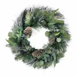 Hot Sale ✨ 24" Snow Pine With Blueberries Wreath by Ashland® ????