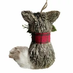 New ???? 4'' Fox with Plaid Scarf ❄ Christmas Ornament by Ashland® ???? -Ashland Sales 10699396 3