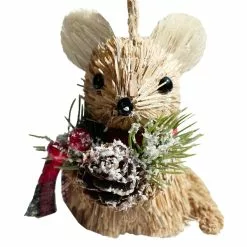 Best Sale ???? 4'' Mouse with Plaid Scarf ???? Christmas Ornament by Ashland® ????