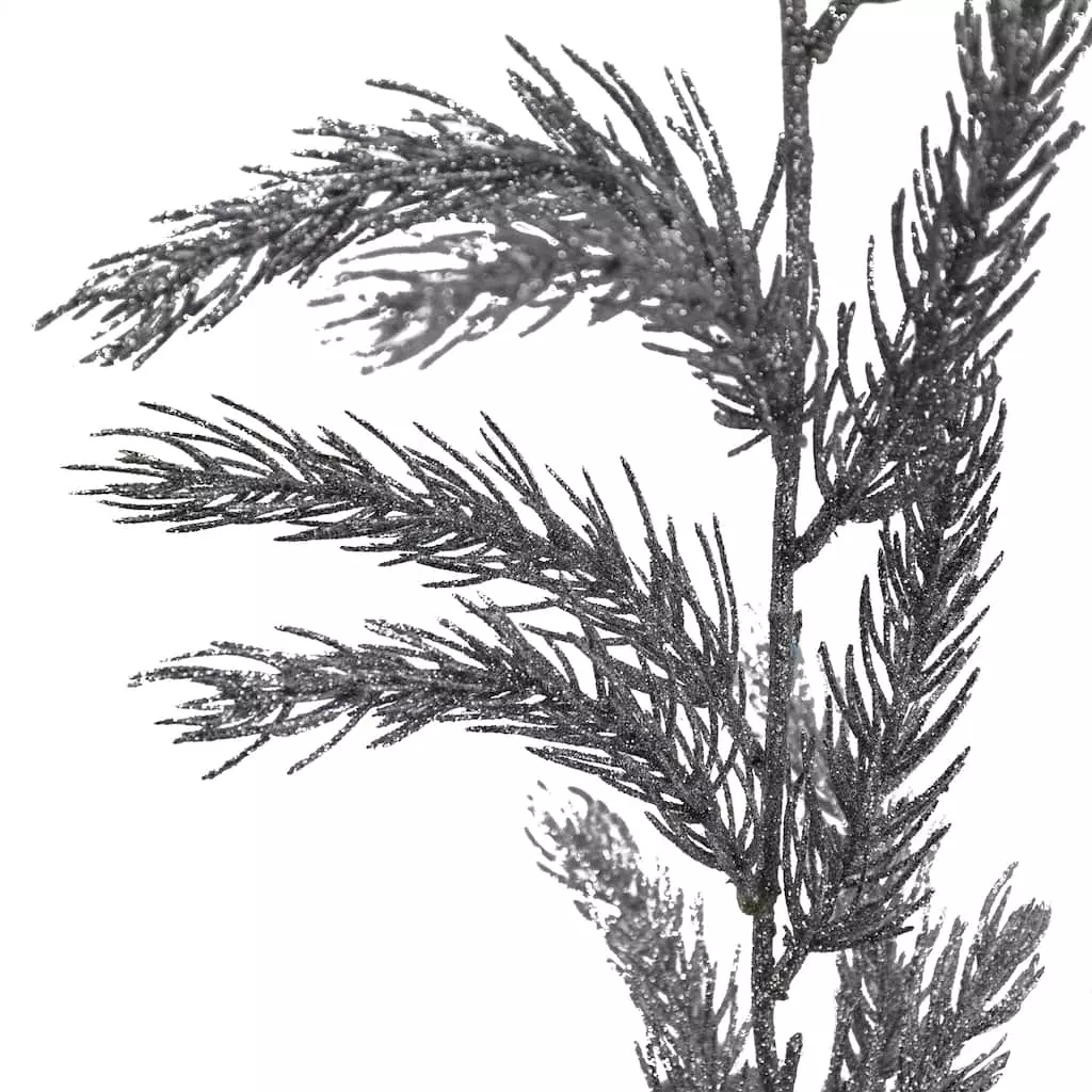 Best Pirce ✨ 6ft. Silver Glitter Pine Garland by Ashland® ???? 5 Best Pirce ✨ 6ft. Silver Glitter Pine Garland by Ashland® ???? - Image 3