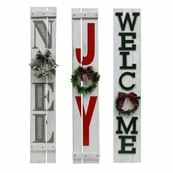 Deals ✨ Assorted Wood Holiday Door Greeter with Wreath by Ashland® ????