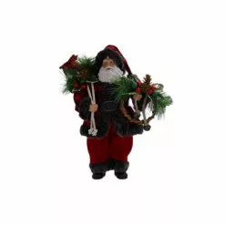 Cheapest ???? 10.5" Buffalo Check Santa Figure by Ashland® ????