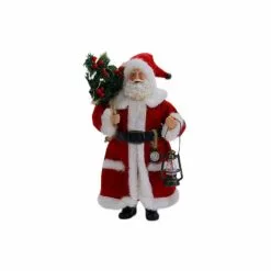 Coupon ✨ 11" Traditional Santa with Lamp Figure by Ashland® ????