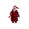 Cheap ⌛ 10.5" Plaid Robe Santa Figure by Ashland® ⌛ -Ashland Sales 10699570 1