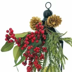 Outlet ???? 17" Berry & Pinecone Tabletop Lantern by Ashland® ???? -Ashland Sales 10699726 4