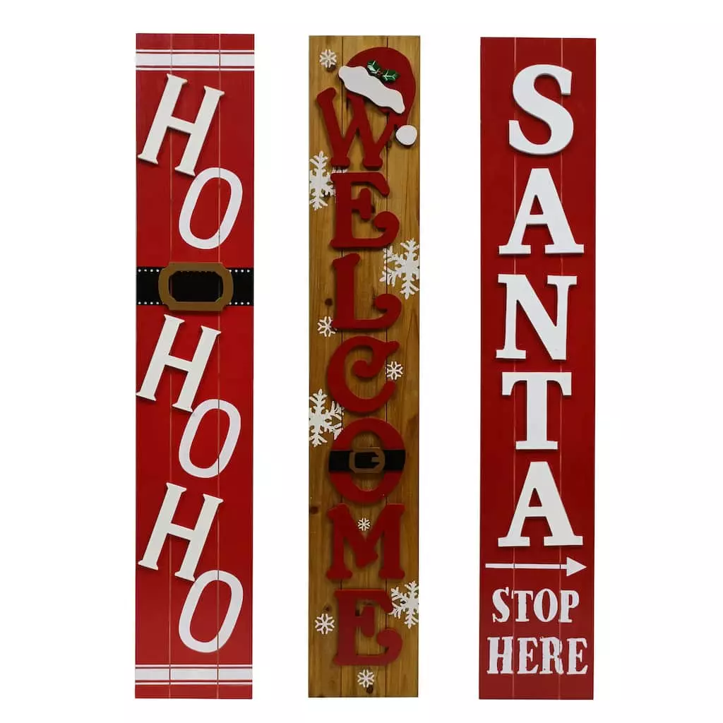 Wholesale ???? Assorted Wood Santa Door Greeter by Ashland® ???? 3 Wholesale ???? Assorted Wood Santa Door Greeter by Ashland® ????