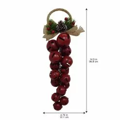 Cheap ???? 14.5" Red Bell Bunch Door Hanger by Ashland® ???? -Ashland Sales 10699736 3
