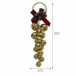 Cheap ???? 14.5 Shiny Gold Bell Bunch Door Hanger by Ashland® ???? -Ashland Sales 10699748 3