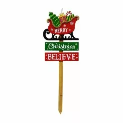 Buy ???? Assorted 37" ???? Dog/Sleigh ???? Christmas Yard Stake by Ashland® ???? -Ashland Sales 10699750 3