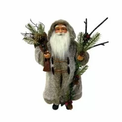 New ???? 16" Woodland Santa Figurine by Ashland® ????
