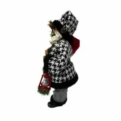 Outlet ???? 10.5" Houndstooth Santa Figurine by Ashland® ???? -Ashland Sales 10699786 2