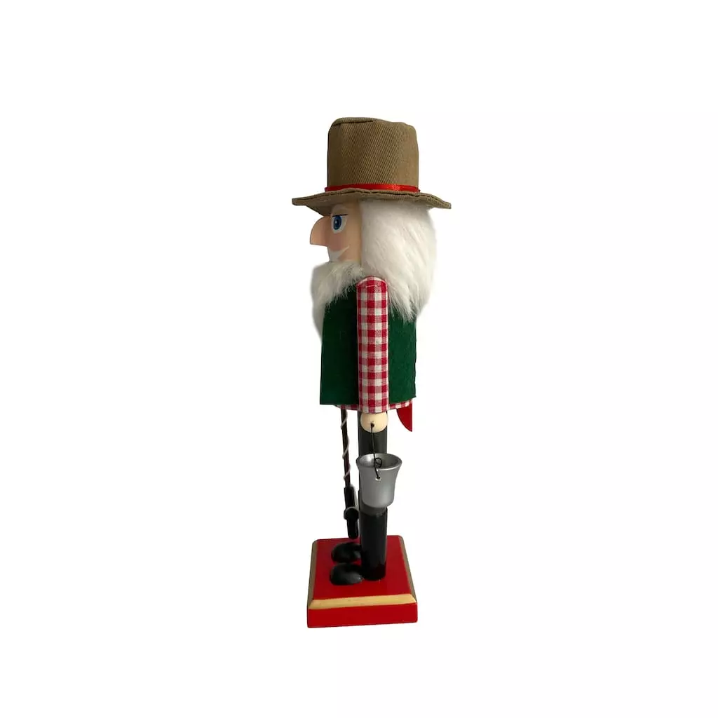 Top 10 ???? 10" Fisherman Wooden Collectible Nutcracker by Ashland® ⌛ 4 Top 10 ???? 10" Fisherman Wooden Collectible Nutcracker by Ashland® ⌛ - Image 2