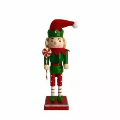 New ???? 10" Elf Collectible Nutcracker by Ashland® ????