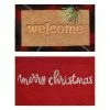 Best Pirce ???? Assorted Welcome & Merry ???? Christmas Doormat by Ashland® ???? -Ashland Sales 10699806 1