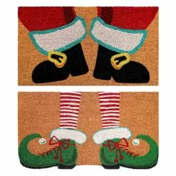 Budget ???? Assorted Santa & Elf Feet Doormat by Ashland® ????