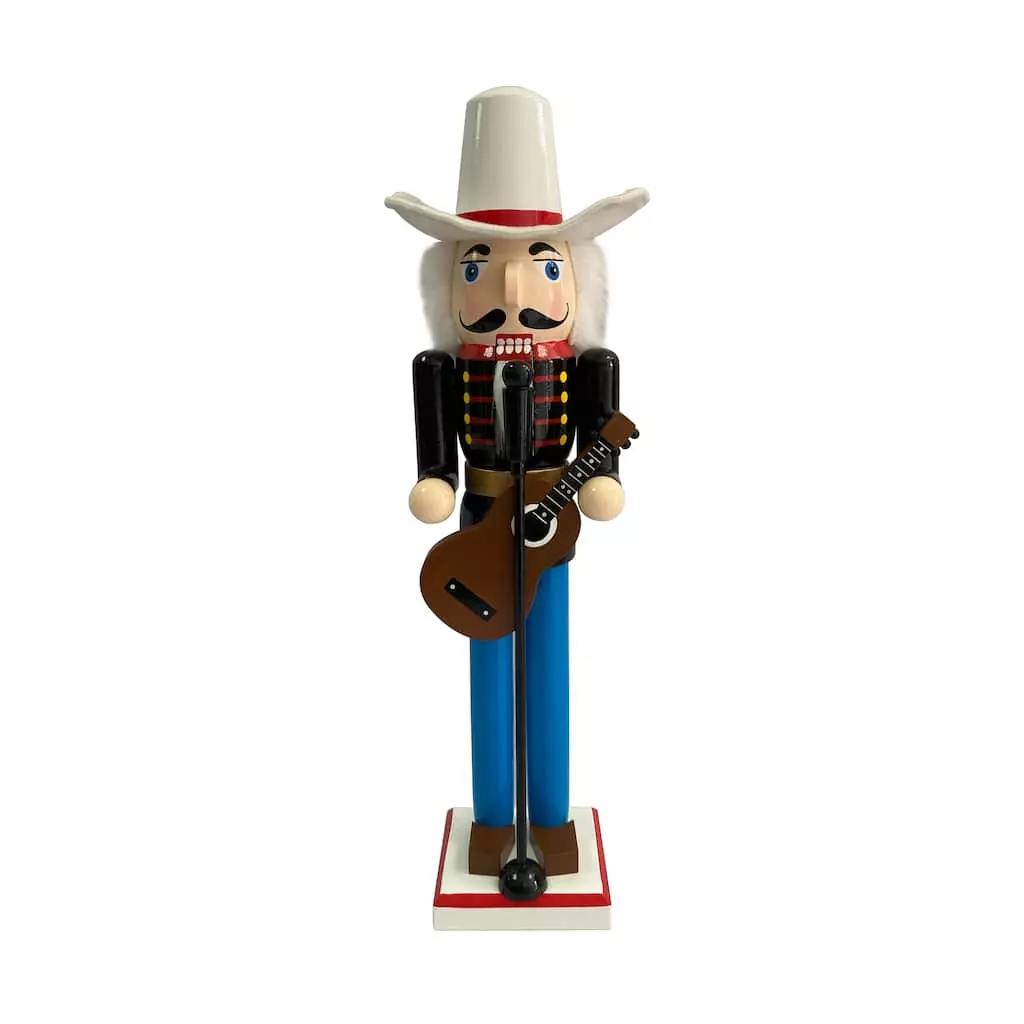 Promo ???? 16" Guitar Collectible Nutcracker by Ashland® ???? 3 Promo ???? 16" Guitar Collectible Nutcracker by Ashland® ????