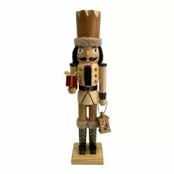 Outlet ???? 16" Natural Wooden Nutcracker by Ashland® ⭐